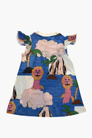Printed Seamonster dress