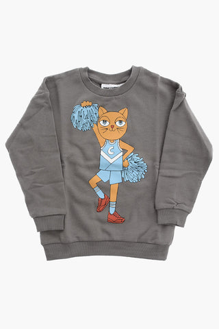 Printed Cheercat crew-neck Sweatshirt