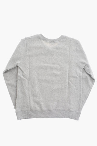 Embroidered Crew- Neck Sweatshirt
