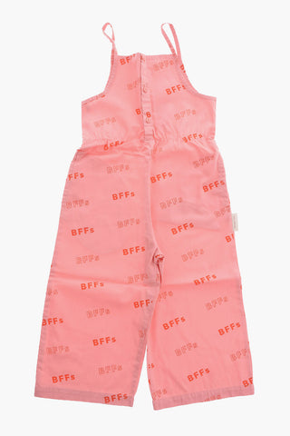 Printed BRACES romper suit