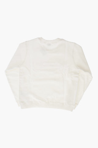 Embroidered Crew- Neck Sweatshirt