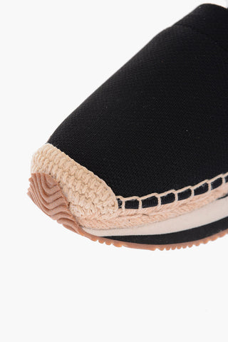 Suede leather and fabric DAISY Slip on sneakers