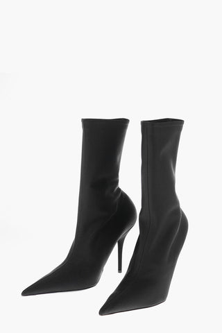 Stivaletti Sock in Spandex con Tacco a Spillo 12cm
