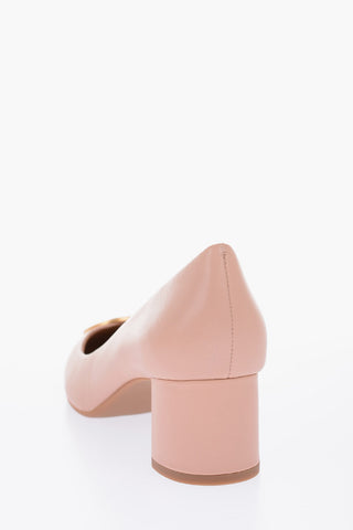 Décolleté CHELSEA in pelle Tacco Spesso 5.5cm