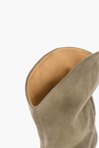 6cm suede leather DERNEE Booties