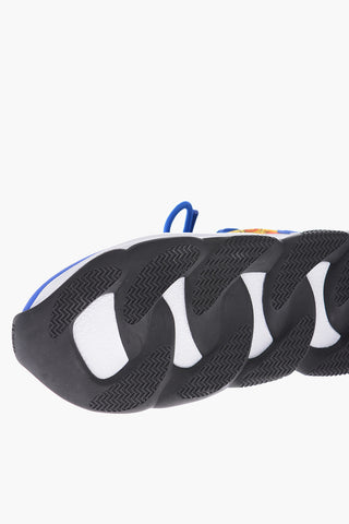 Sneakers in tessuto con stampa