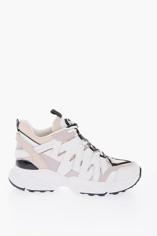 leather and fabric HERO Sneakers