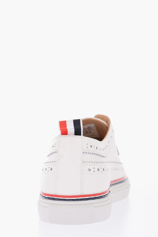 leather Derby brogues