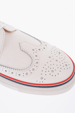 leather Derby brogues