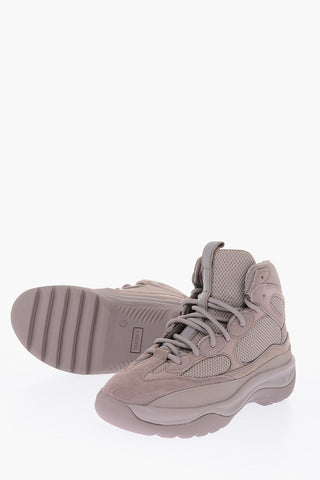 SEASON 7 suede leather and fabric High-top Sneakers