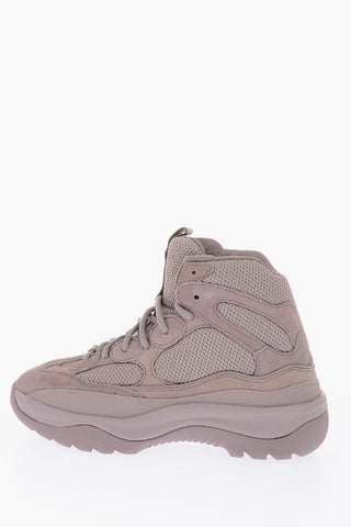 SEASON 7 suede leather and fabric High-top Sneakers