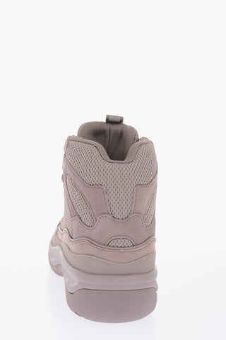 SEASON 7 suede leather and fabric High-top Sneakers