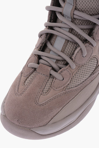 SEASON 7 suede leather and fabric High-top Sneakers