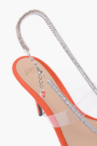 sandals with jewel details 11cm