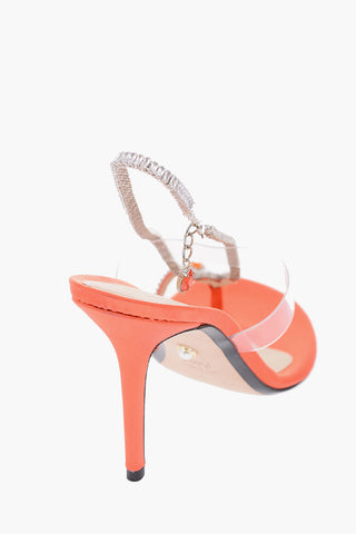 sandals with jewel details 11cm