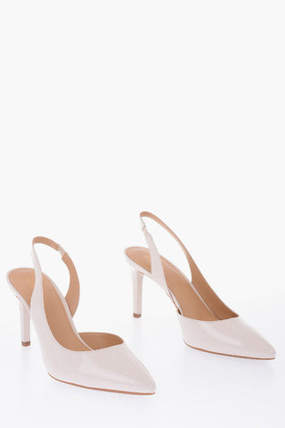 8.5 cm leather LUCILLE Slingback pumps