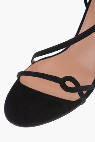 8cm suede leather SERPENTINE 75 Sandals