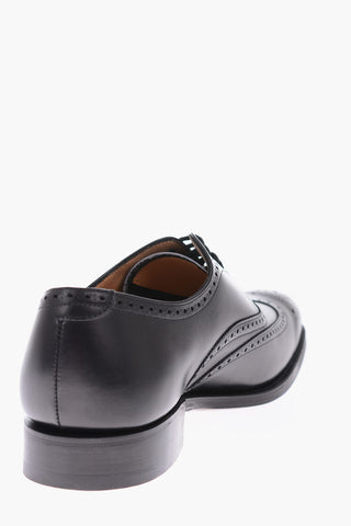leather Oxford brogues