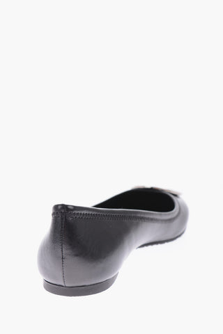 Ballerine in pelle