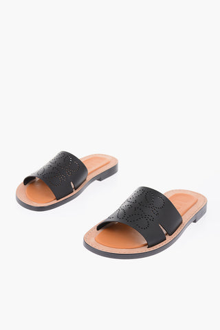 leather Slides