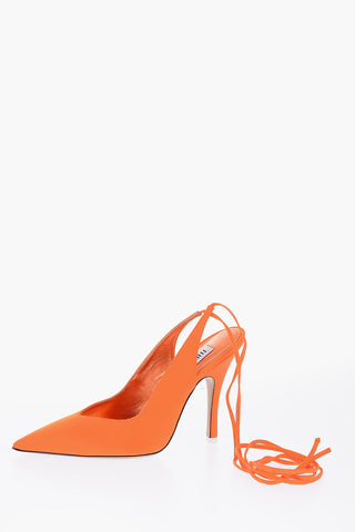 Slingback lace-up 11cm