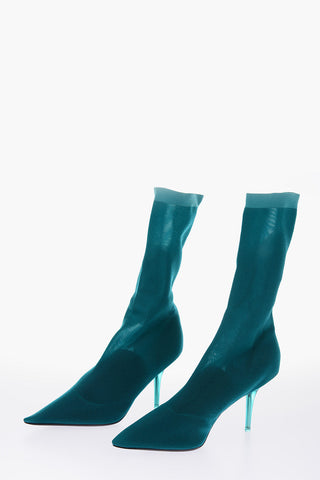 SEASON 7 9.5 cm Point Toe Sock boots