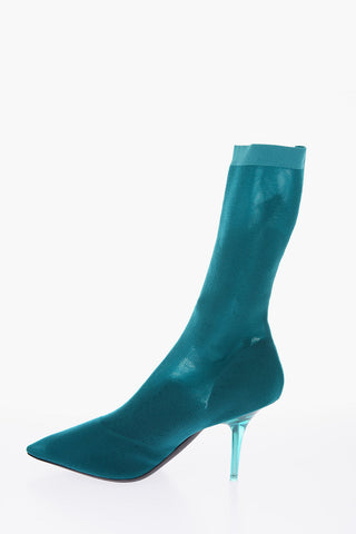SEASON 7 9.5 cm Point Toe Sock boots