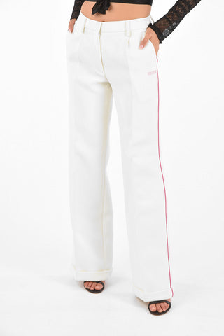 High Waist BONDED Palazzo Pants