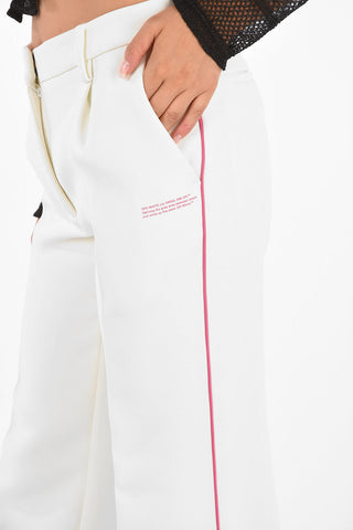 High Waist BONDED Palazzo Pants