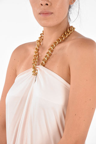 MM6 Maxi Dress with Necklace