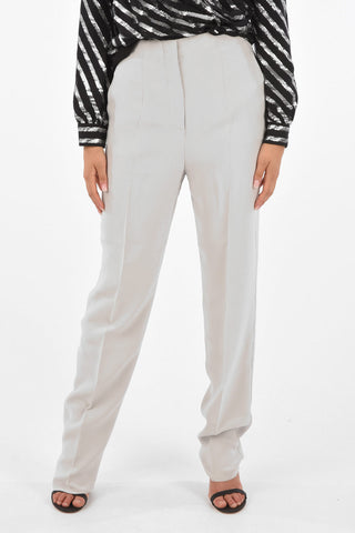 Silk High Waist Pants