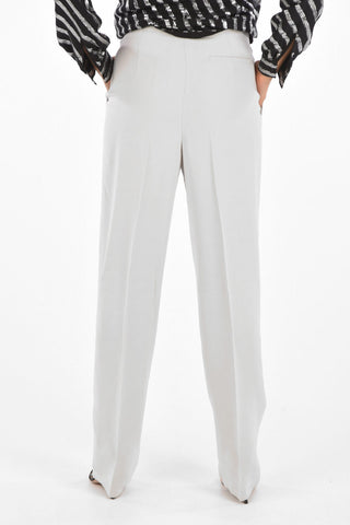 Silk High Waist Pants