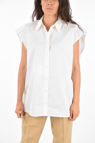 Camicia Smanicata Oversize 