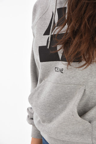 Printed Maxi Pocket Hoodie