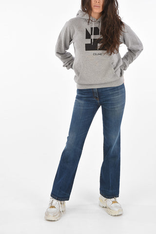 Printed Maxi Pocket Hoodie