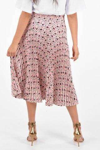 Printed Accordion Skirt