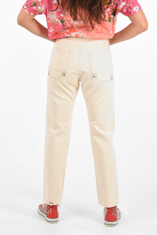 Jeans Regular Fit a Vita Alta 