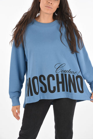 COUTURE! Logo Printed Crew-Neck Sweatshirt