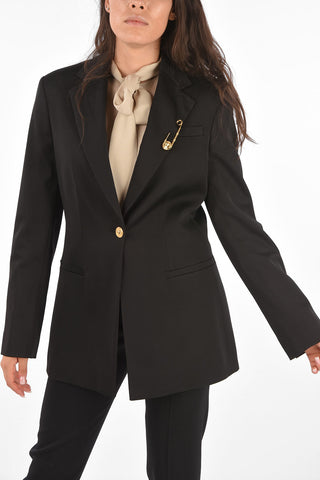 Blazer Long-Line a un Bottone
