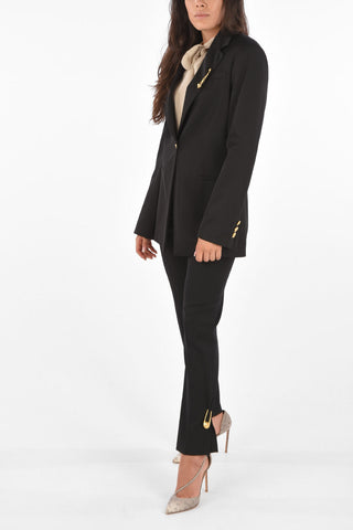 Blazer Long-Line a un Bottone