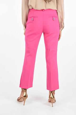 Visible Seams Flared Pants