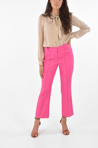Visible Seams Flared Pants