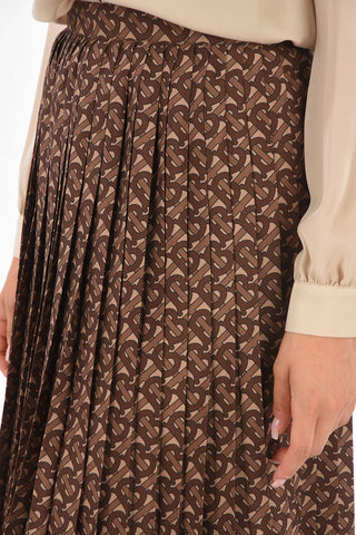 Printed Accordion Skirt