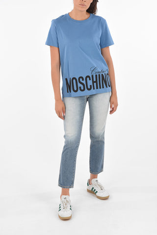 COUTURE! T-Shirt Logata Asimmetrica