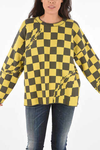 Checked MEDIUM G Sweater