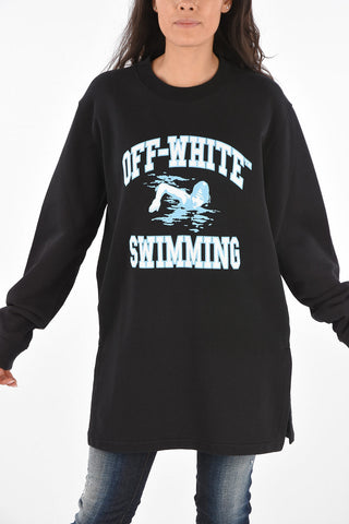 Long Sleeve SWIMMING Sweat-Dress
