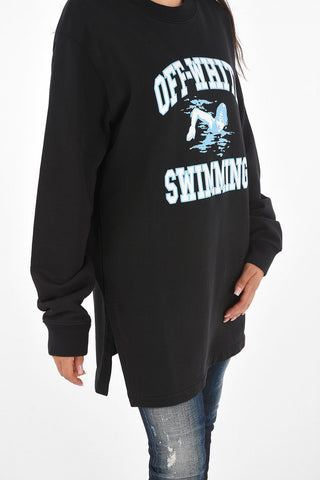 Long Sleeve SWIMMING Sweat-Dress