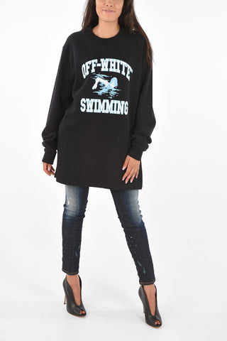 Long Sleeve SWIMMING Sweat-Dress
