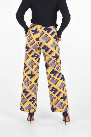 Logoed Wide Leg Pants