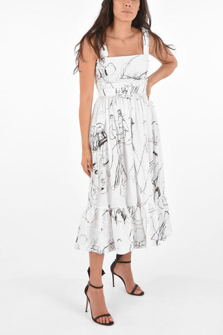 Vestito Flare Stampato